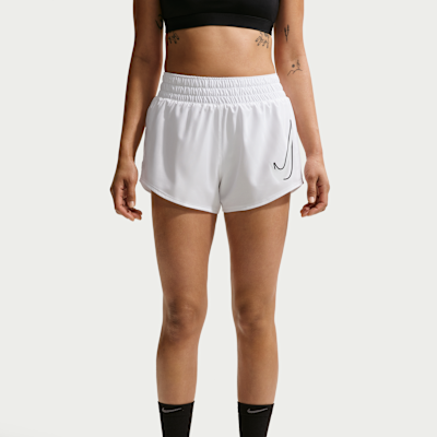 ナイキ　ファストミッドライズ　S ランニングパンツ　新品，未使用、白ホワイト NIKE公式】ナイキ ワン ウィメンズ Dri-FIT ミッドライズ ランニング